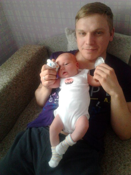 Скучаем по папе...