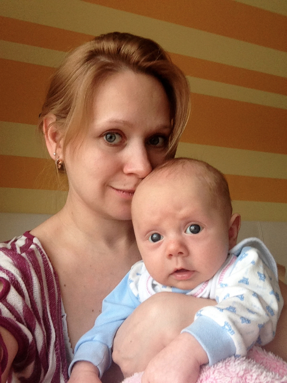 Андрюше 2 месяца