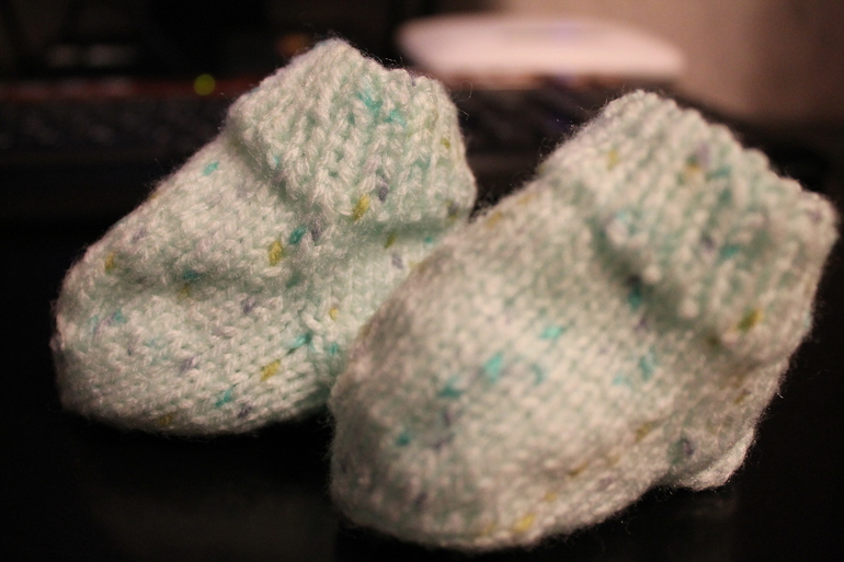 мятные носочки :)