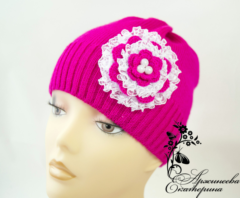 Шапочки в наличии и на заказ (много фото)