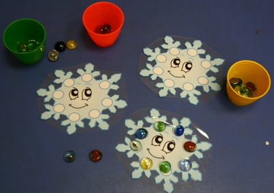 Задания к тематическому занятию "Снежинка"