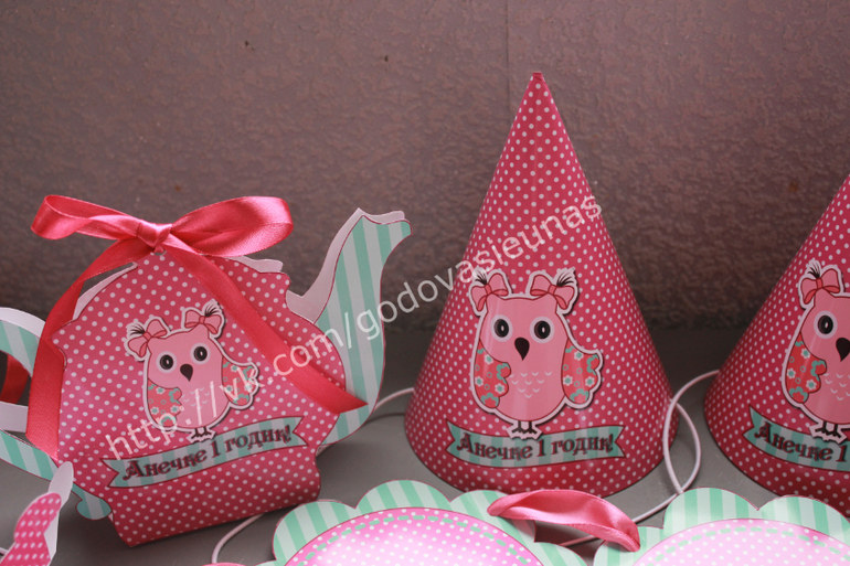 набор "Совушка" на первый День Рождения Анечки!