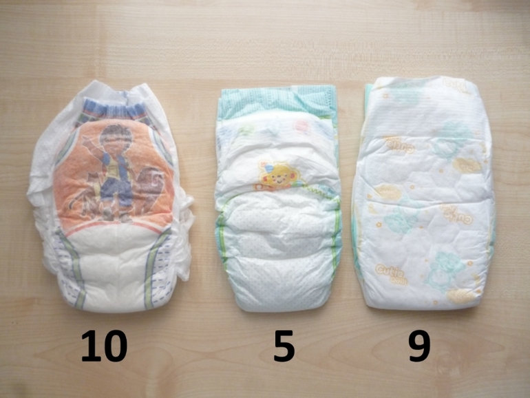 Мой опыт с подгузниками.