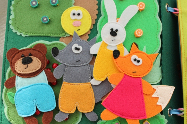 Развивающая книжка.