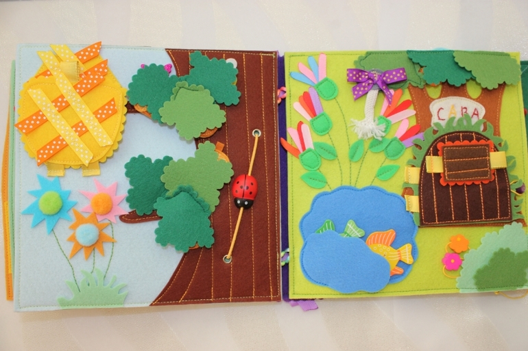 Развивающая книжка.