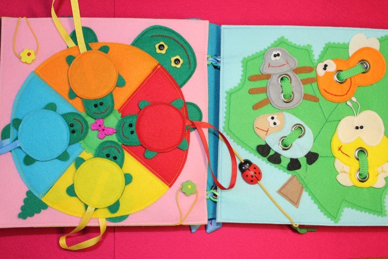 Развивающая книжка.