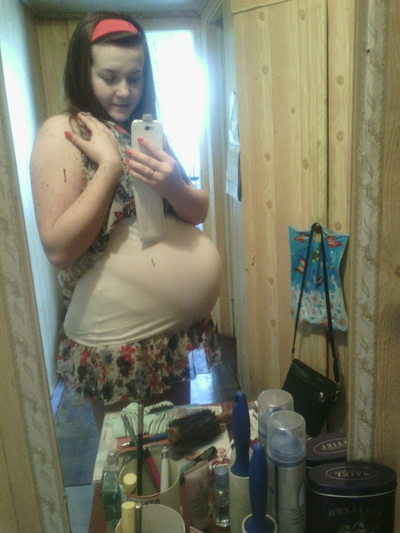 Прелести третьего триместра:)