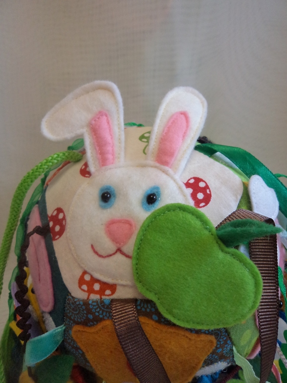 Развивающий мячик "Кто что ест"