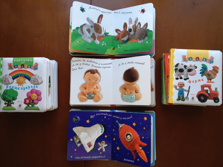 Наши книжечки в 10 месяцев (на украинском)