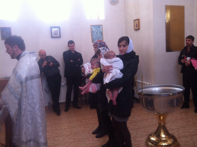 крестины..