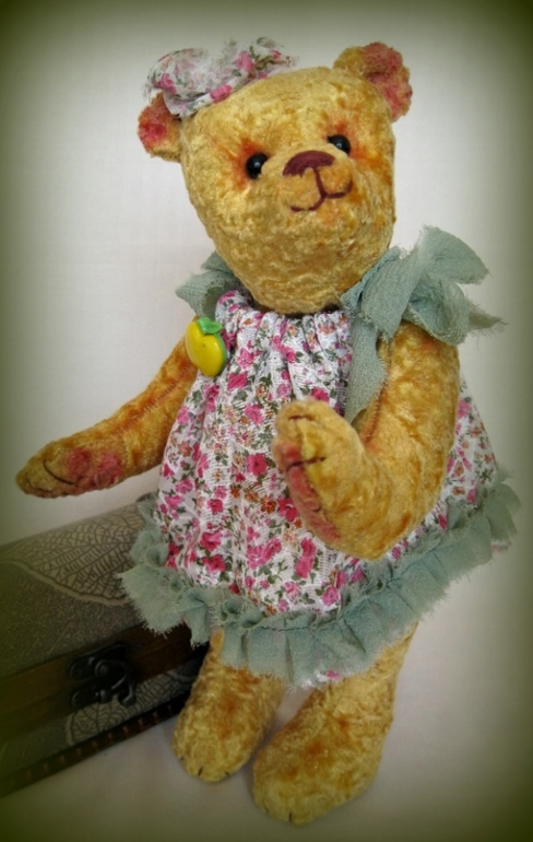 Маша Яблочкина . Мой первый мишка-тедди