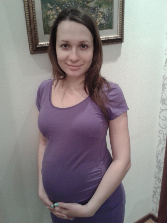 Мой пузень. Ровно 27 недель :)