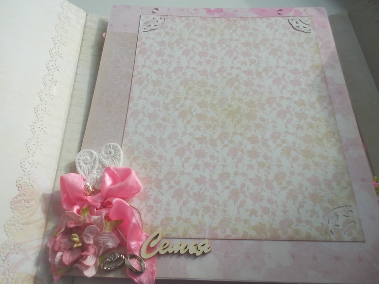 Альбом с дверками для свадебных фото