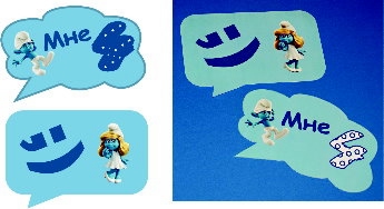 Набор для СМУРФ PARTY