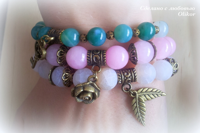 Сет с часами "Нежность лета"