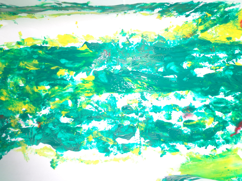 Рисование мячиками