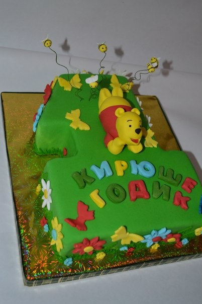 Торт Единичка с Винни