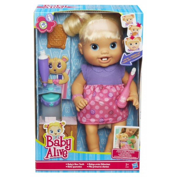 НОВИНКА!!! Кукла - малышка BABY ALIVE Новые зубки