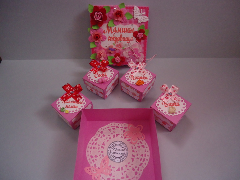 Мамины сокровищницы сделаны на заказ для наших ББешечек.