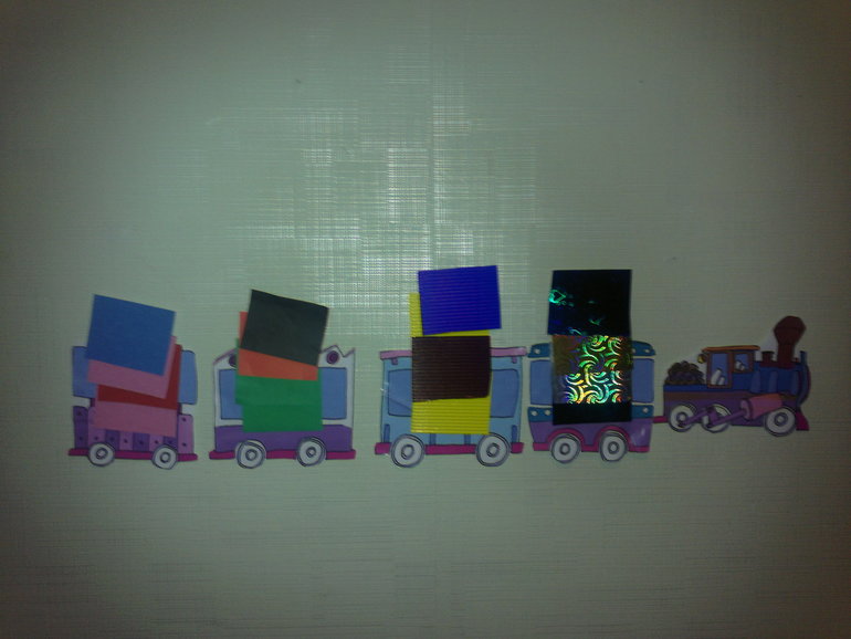 Монтессори понедельни - паровозный!