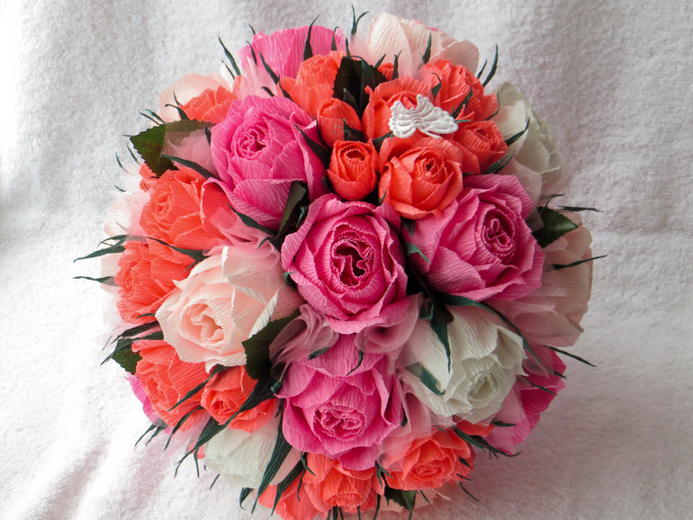 Букетик на юбилей для милой сношки!