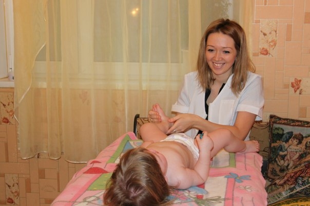Детский массаж на дому. Москва
