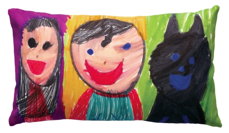 Подушки с рисунками ваших деток и не только...