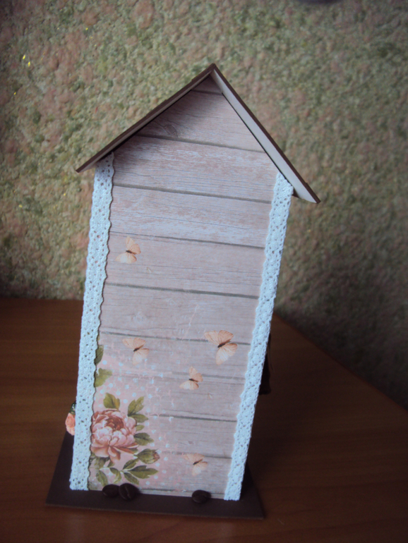 Домик для чайных пакетиков))