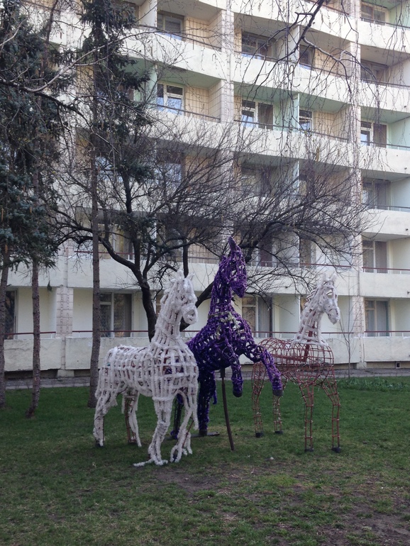 Санаторий "Жовтень". Первые дни