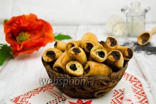 ТВОРОЖНОЕ ПЕЧЕНЬЕ С МАКОВОЙ НАЧИНКОЙ