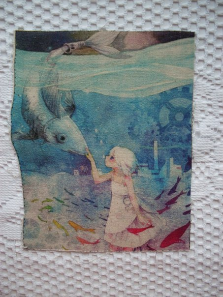 Ткань с принтом