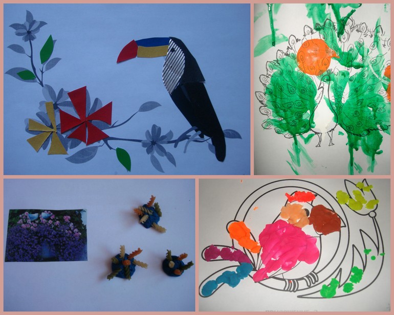 ТН Птицы Лесные и экзотические