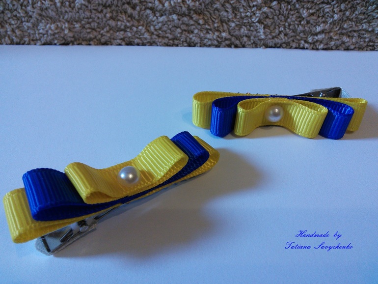 Мой первый "американский", но украинский бант