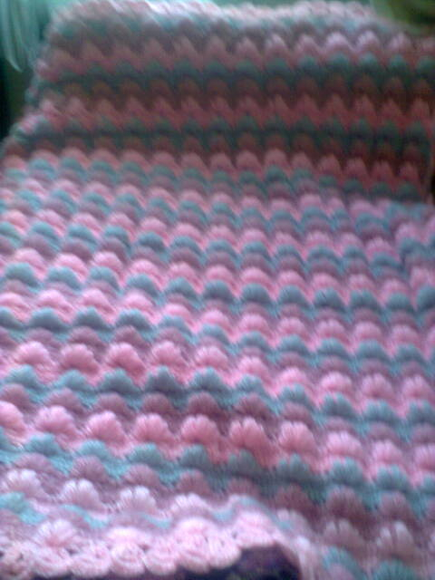 Пледик для племяшечки))) Хочу похвастаться) Мне безумно нравится!