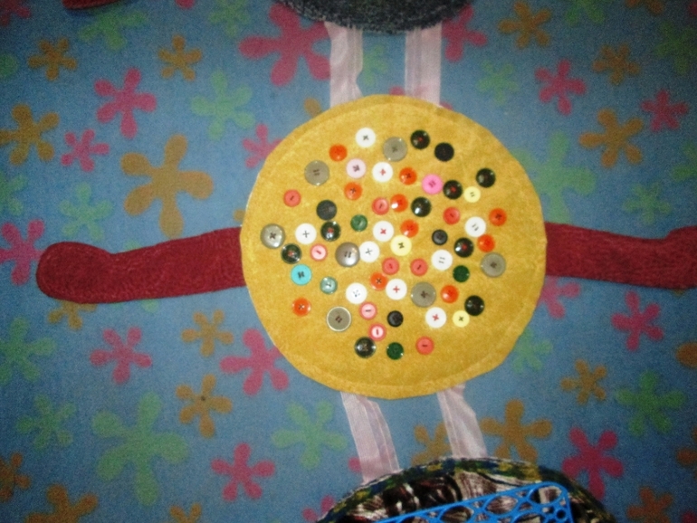 Массажная дорожка " Гусеница".