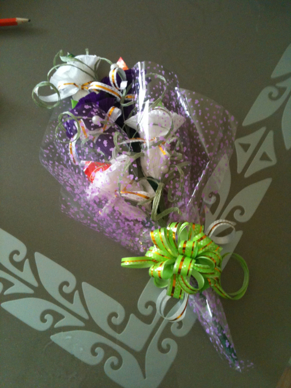 Сладкие букеты еще одно хобби:)