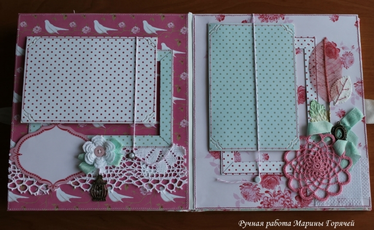 Альбом для девочки о первом годе жизни