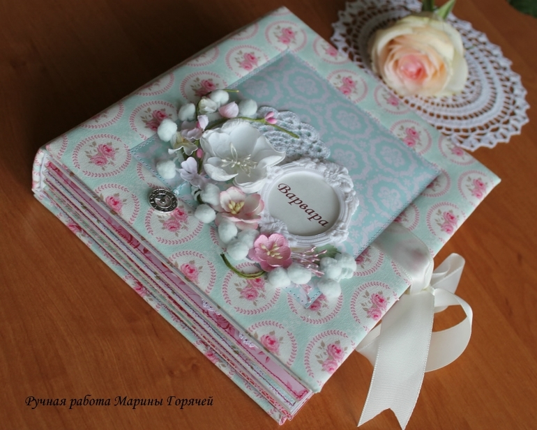 Альбом для девочки о первом годе жизни