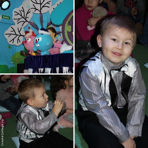 Новогодняя елка в театре "Смешарики"!