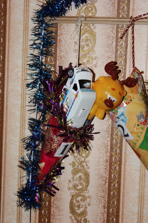 Адвент-календарь и письмо от дедушки Мороза!!!!!!