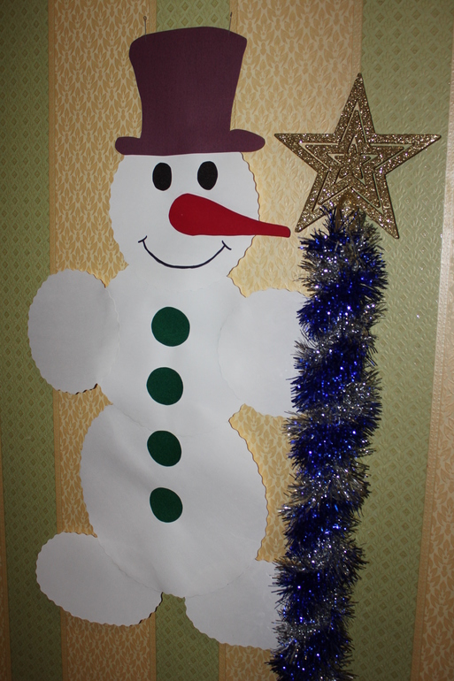 Просто снеговичок!!!!!!