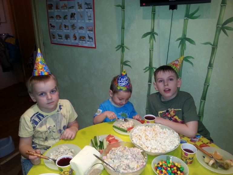 Сегодня 3 годика моему сладкому мальчику!