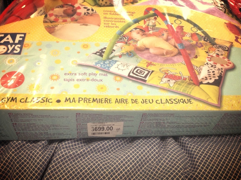 Новый развивающий коврик TafToys 2600р