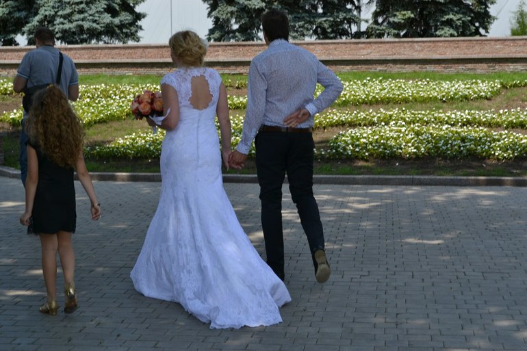 Вот как все начиналось...Наша свадьба