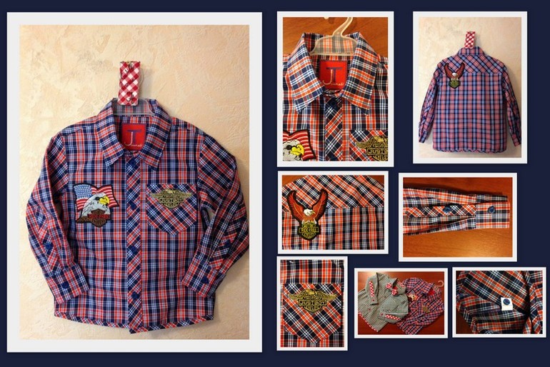 Рубашка для мальчика "American idols"