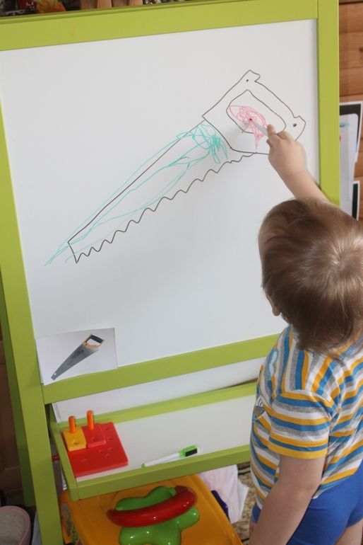 Шичида для малышей. Занятие "Инструменты".