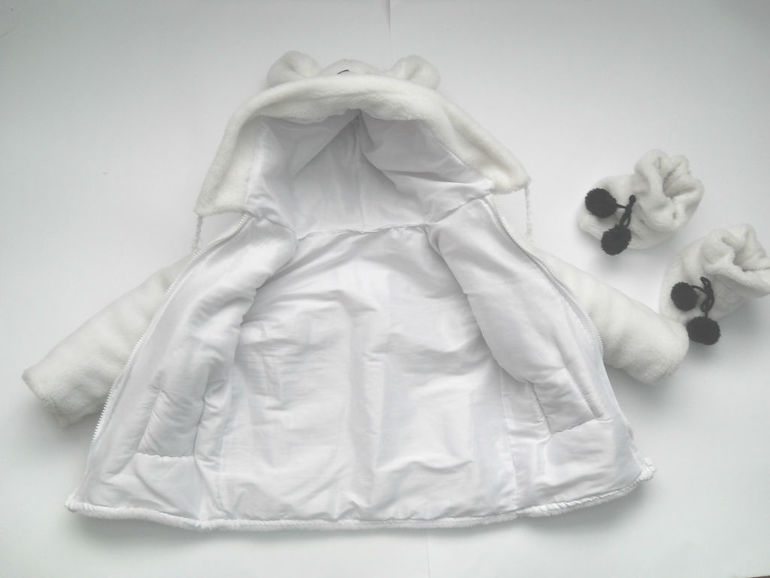 Детская шубка с старой взрослой..)