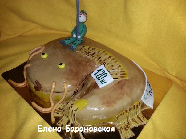 Торт для рыбака!