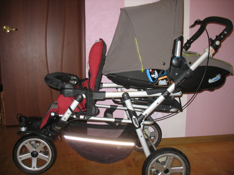 Продам коляску для погодок и двойни Jane Powertwin (жане)