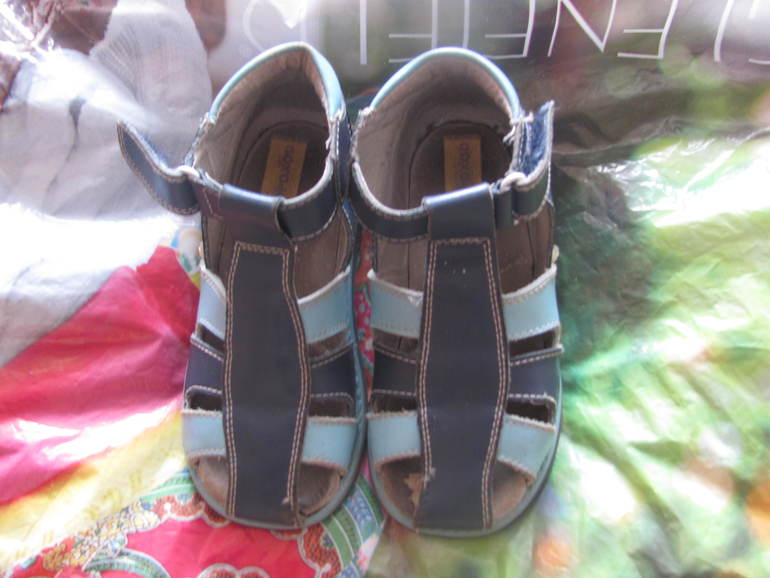 Скороход сандалики, 24 размер, кожа, 100 рублей
